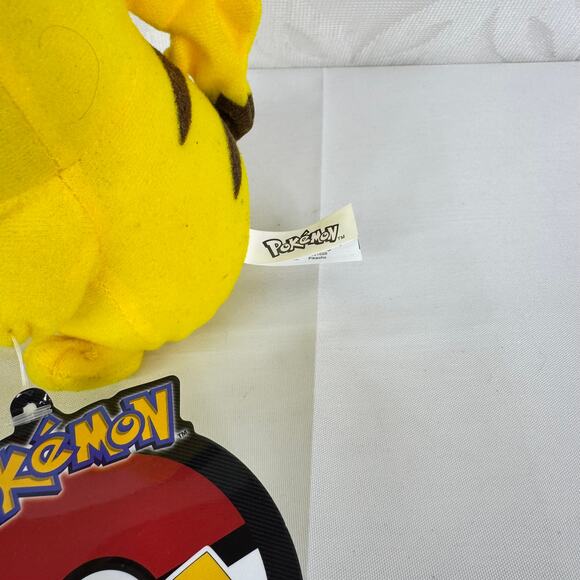 Pokemon Pikachu Character Plush By The Toy Factory w/tags 7" Stuffed - Picture 5 of 11